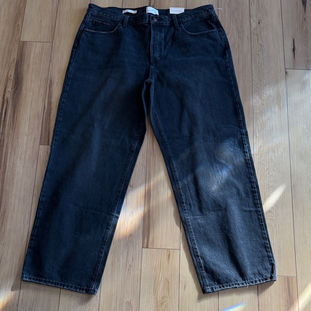 (P) Universal Thread Woman’s Black Baggy 90s Jeans